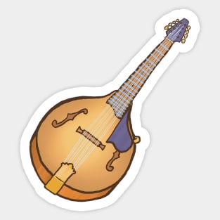 Mandolin Sticker